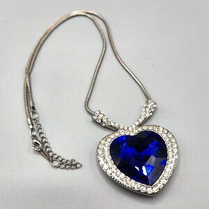 Titanic Necklace Heart of the Ocean 10K RGF